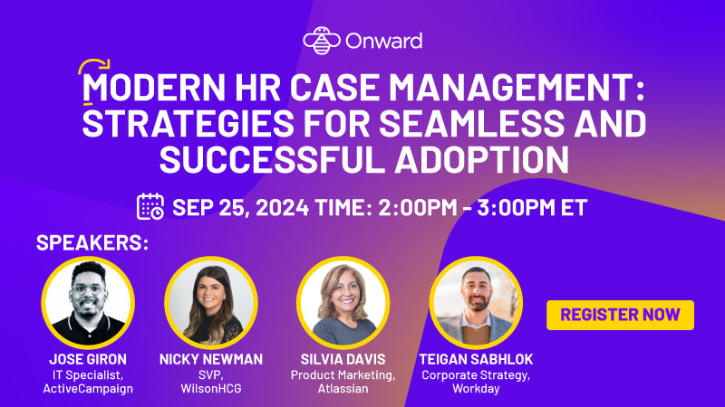 Webinar: Modern HR Case Management