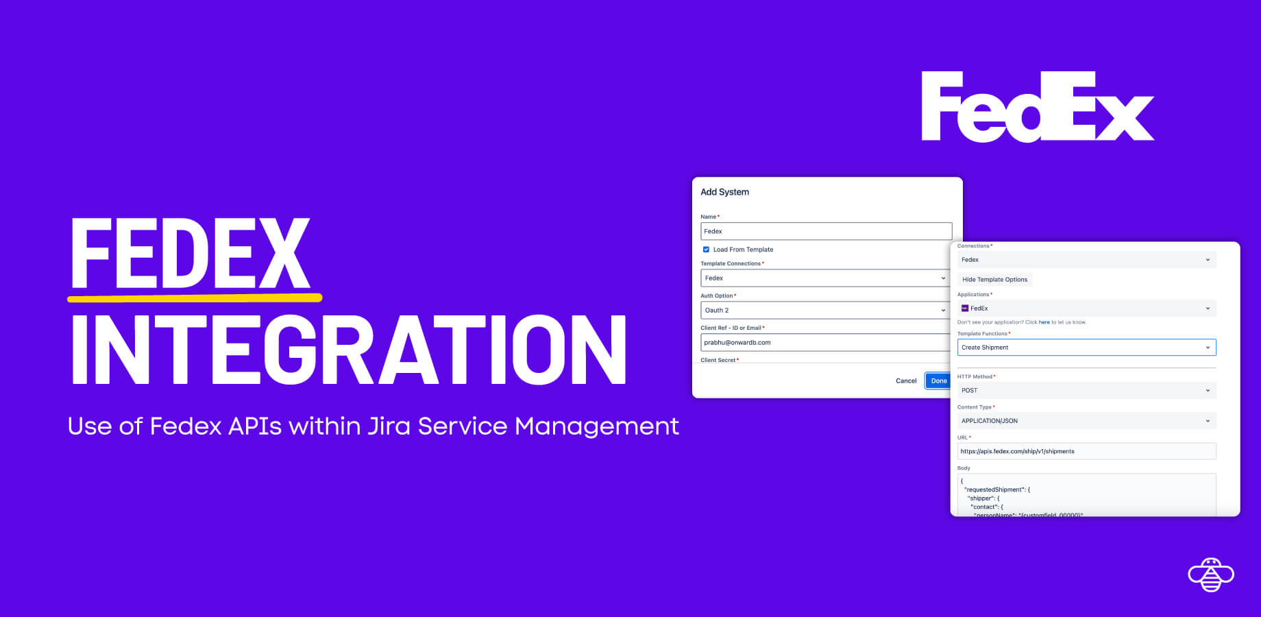 OnLink AI Tutorial | Integrate FedEx API with Jira Service Management