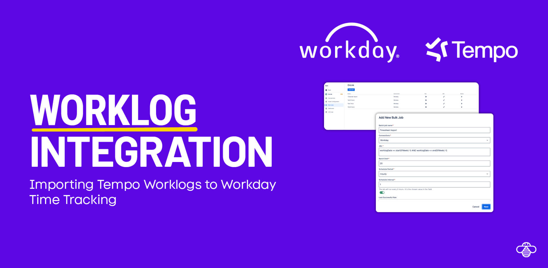 Importing Tempo Worklogs to Workday Time Tracking