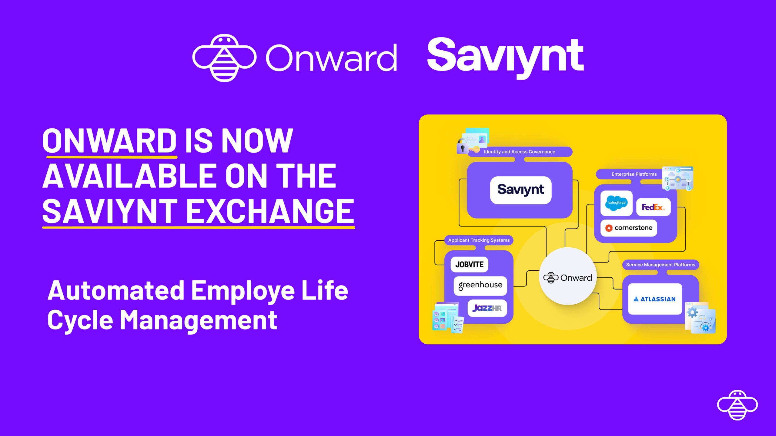 Onward is now available on the Saviynt Exchange