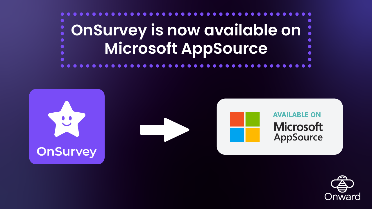 OnSurvey is Now on Microsoft AppSource