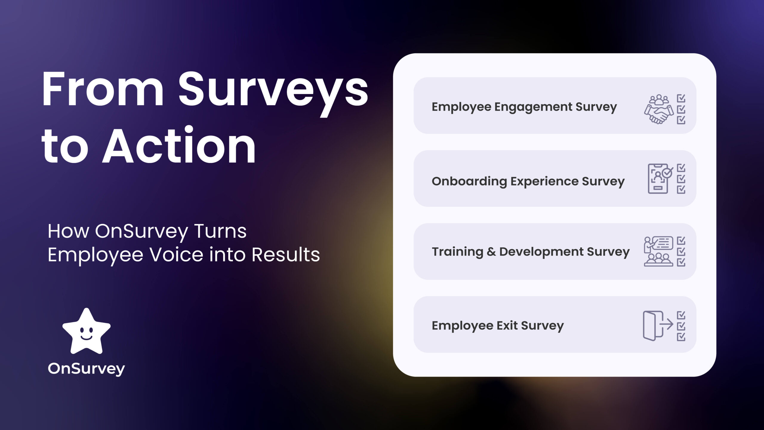 From Surveys to Action: How OnSurvey Turns Employee Voice into Results
