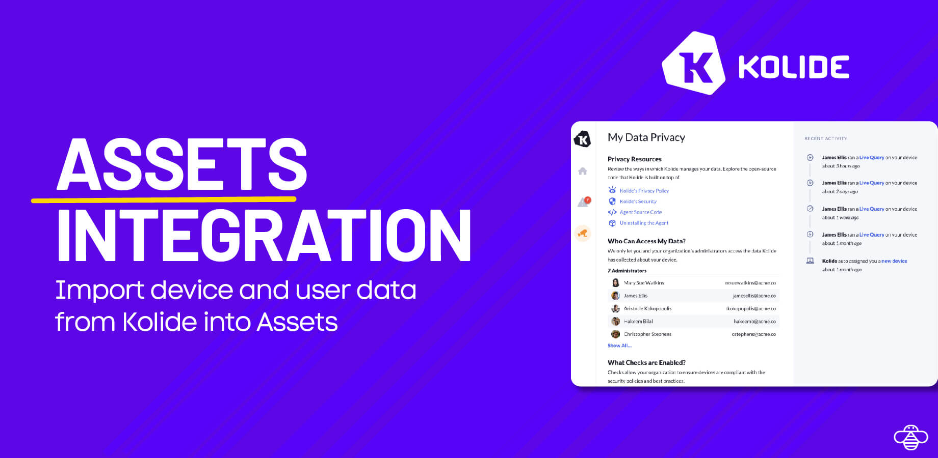 How to Import People & Devices from Kolide into Assets
