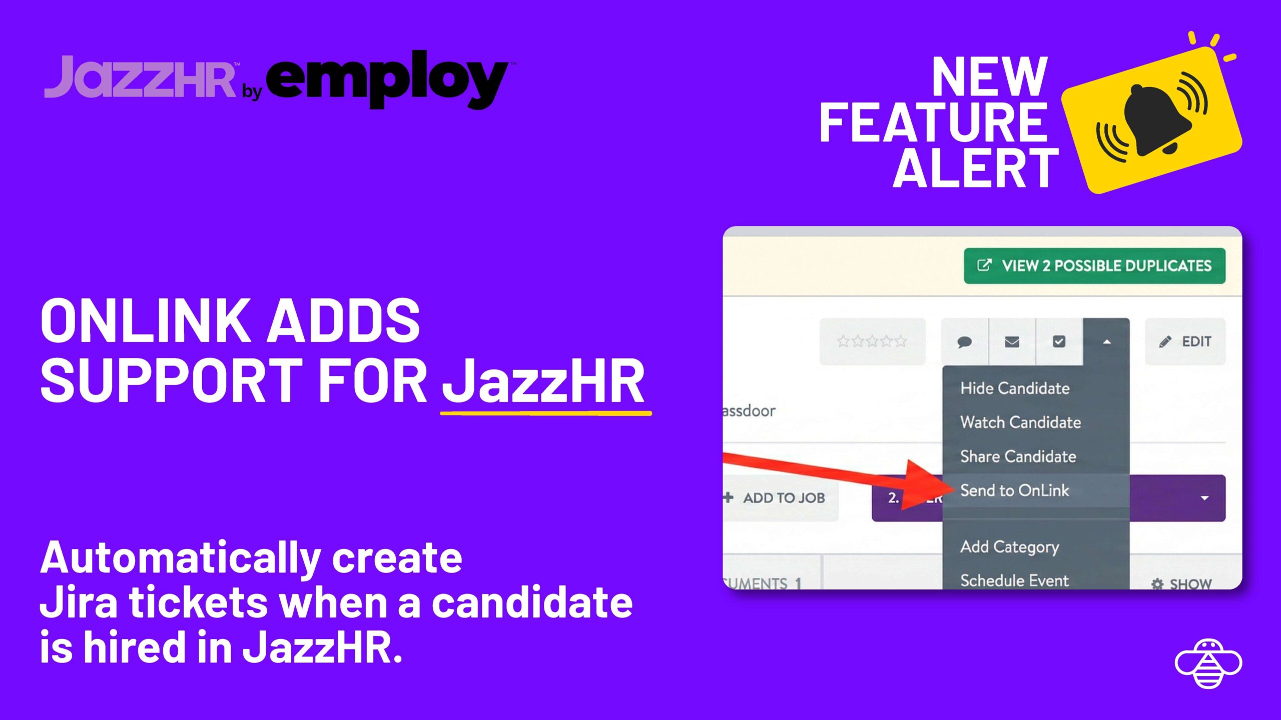 Integrating JazzHR with Jira Service Management