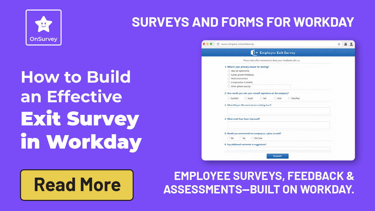 A Complete Guide to Implementing Employee Exit Surveys in Workday