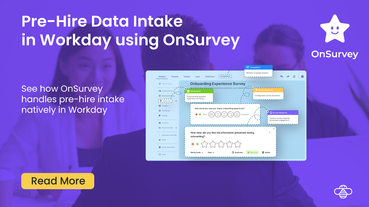 Pre-Hire Data Intake with OnSurvey: Collect New Hire Information Before Day One