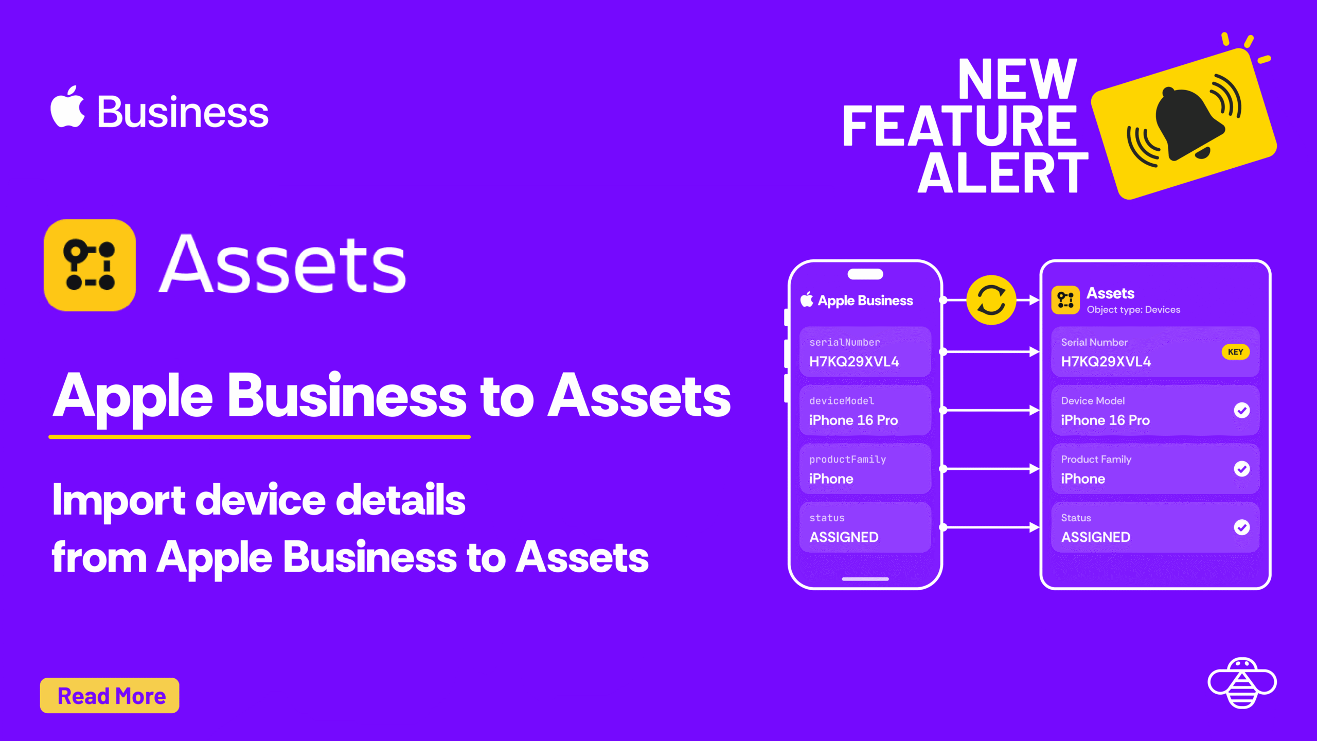 Get Mobile Device Details from Apple Business into Assets